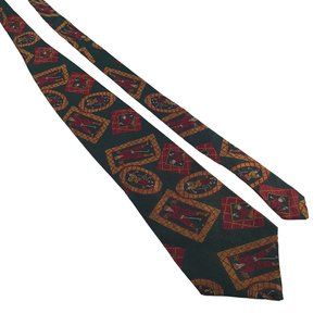Wembly Mens Necktie Tie Vintage Golf Designer Accessory Work Office Dad Gift